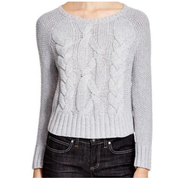 NWT Eileen Fisher The Fisher Project Gray Lofty Merino Wool Sweater Size S/P - Picture 1 of 12